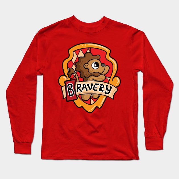 Bravery Long Sleeve T-Shirt by LaceySimpson